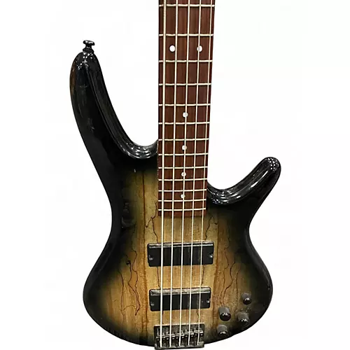 Used Ibanez GIO GSR205SM BLACK EDGE BURST Electric Bass Guitar BLACK EDGE BURST