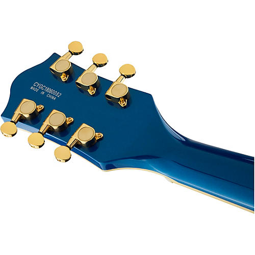 Gretsch Guitars G5655TG Electromatic Center Block Jr. Bigsby Electric Guitar Azure Metallic