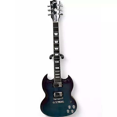 Used 2019 Gibson SG Modern Blueberry Burst Solid Body Electric Guitar Blueberry Burst