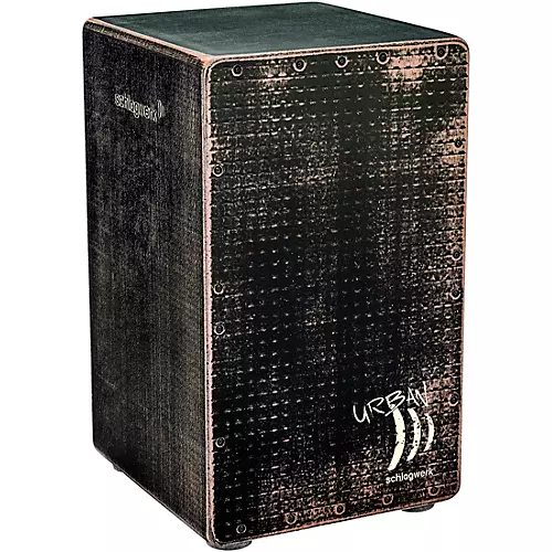 SCHLAGWERK Urban OS Series Cajon Grunge Black