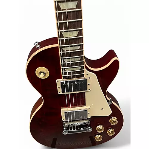 Used Gibson Les Paul Traditional Wine Red Solid Body Electric Guitar Wine Red
