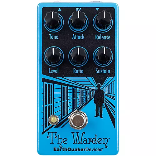 EarthQuaker Devices The Warden V2 Optical Compressor Effects Pedal
