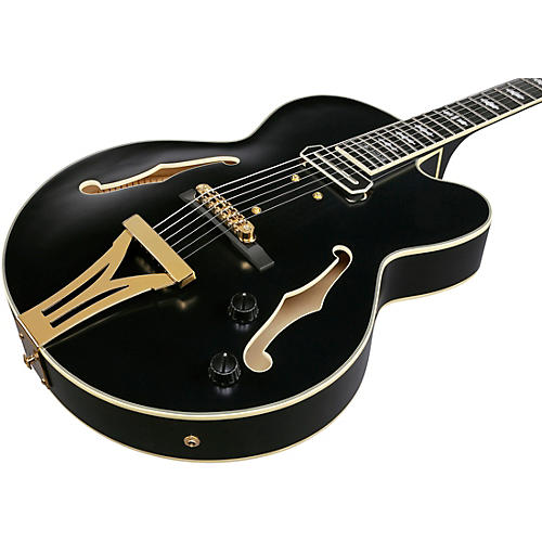Ibanez Pat Metheny Signature Electric Guitar Black Low Gloss