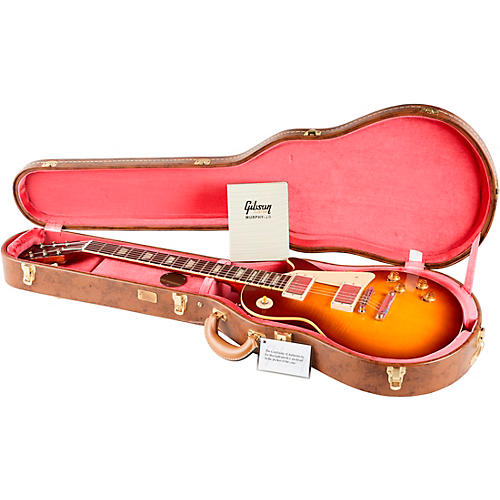 Gibson Custom Murphy Lab 1959 Les Paul Standard Reissue Light Aged Electric Guitar Royal Teaburst