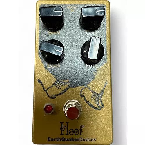 Used EarthQuaker Devices Hoof Germanium/Silicon Hybrid Fuzz Effect Pedal