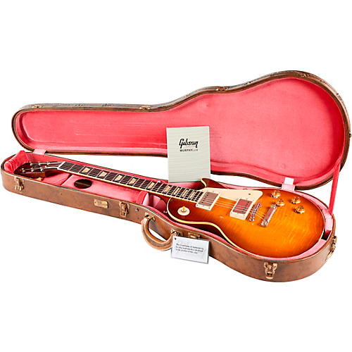 Gibson Custom Murphy Lab 1959 Les Paul Standard Reissue Heavy Aged Electric Guitar Green Lemon Fade