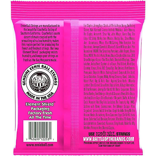 Ernie Ball 2253 Super Slinky Pure Nickel Electric Guitar Strings