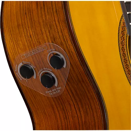 Yamaha CG-TA TransAcoustic Nylon-String Acoustic-Electric Guitar Gloss Natural