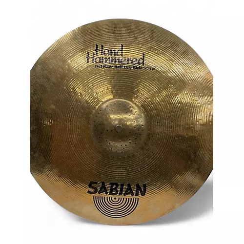 Used SABIAN 21in HH Raw Bell Dry Ride Brilliant Cymbal 41