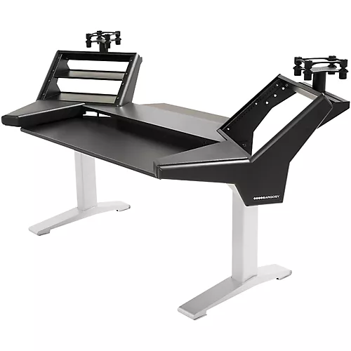 Argosy Halo.K Plus Keyboard Workstation Desk With Original Hautelink Pattern Desktop