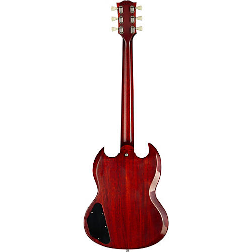 Gibson Custom 1961 Les Paul SG Standard Reissue Stop-Bar VOS Electric Guitar Cherry Red
