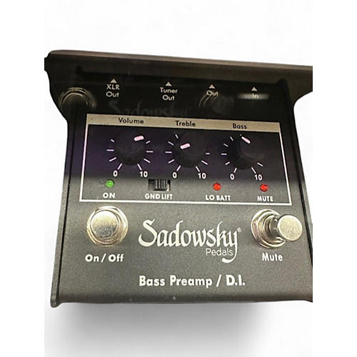 Used Sadowsky Pedals Bass Preamp / DI Bass Effect Pedal
