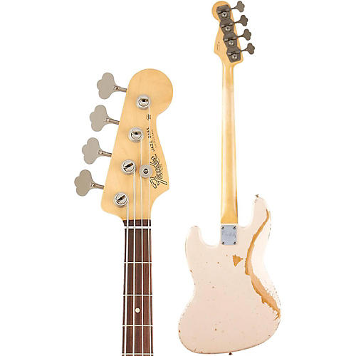 Fender Flea Signature Road Worn Jazz Bass Shell Pink