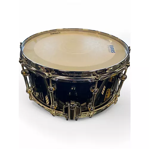 Used Pearl 6.5X14 Reference Pure Snare Black Drum Black 15
