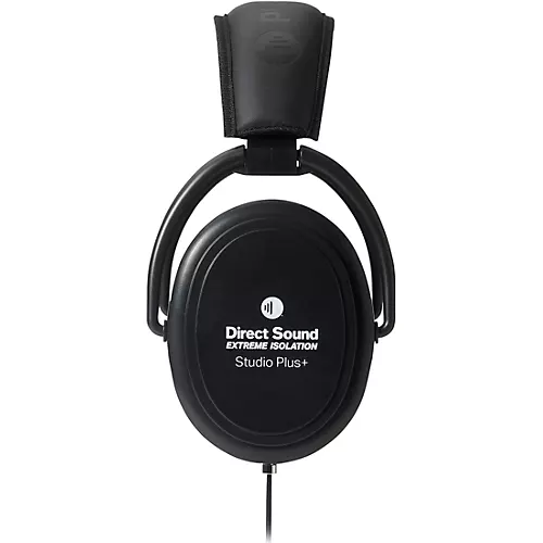 Direct Sound Studio Plus+ Premium Isolation Studio Headphones in Jet Black