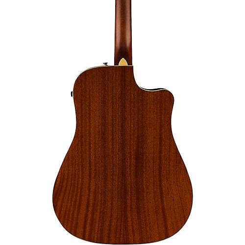 Fender Left-Handed California Redondo Player Acoustic-Electric Guitar Natural