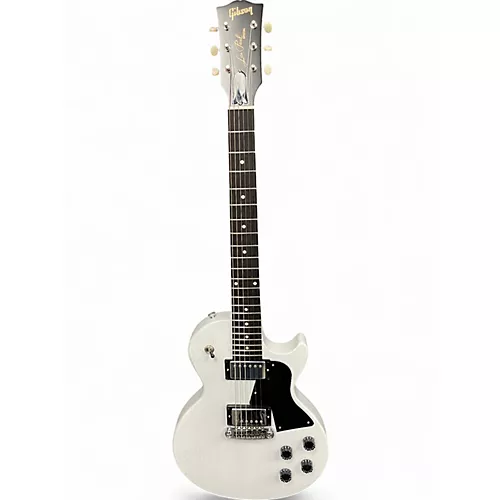 Used 2020s Gibson Les Paul Special Worn White Solid Body Electric Guitar Worn White