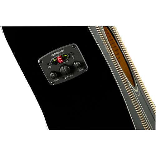 Fender CC-60SCE Concert Acoustic-Electric Guitar Black