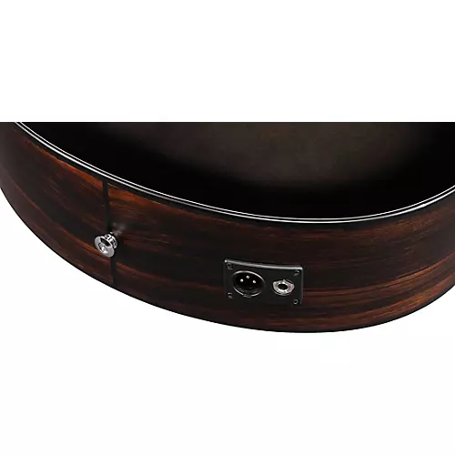 Ibanez AAM70CE Advanced Auditorium Acoustic-Electric Guitar Transparent Charcoal Burst