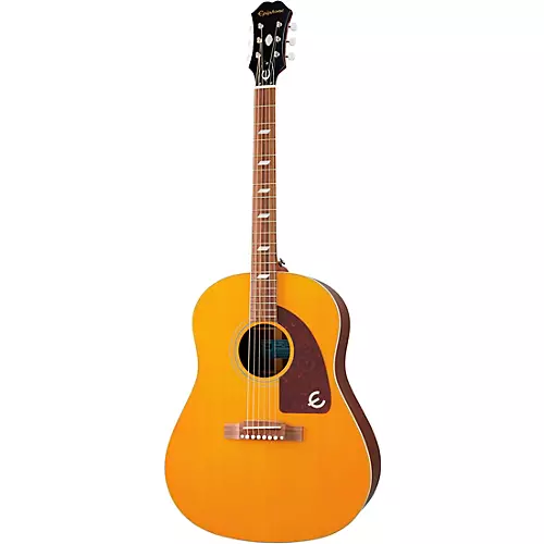 Epiphone Masterbilt Texan Acoustic-Electric Guitar Faded Cherry Aged Gloss