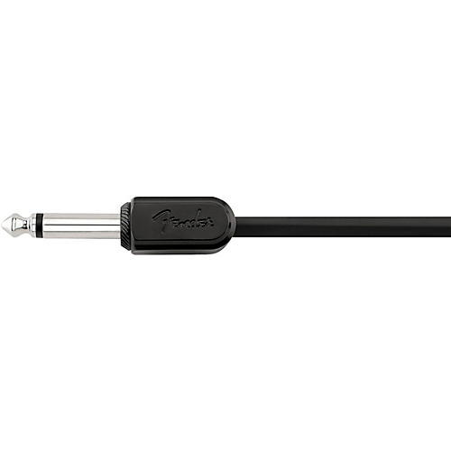 Fender Blockchain Straight to Angle Patch Cables, 3-Pack 2 ft. Black