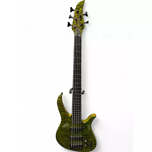 Used Kiesel Brian Bromberg Custom Poison Green Electric Bass Guitar Poison Green