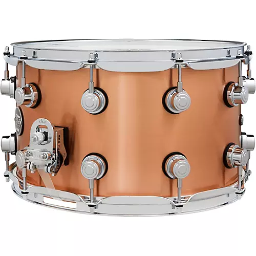 DW DW Performance Series 1 mm Polished Copper Snare Drum 14 x 6.5 in.