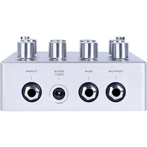 Darkglass KAAMOS Bass Octaver with Sub Out + Distortion Effects Pedal Silver