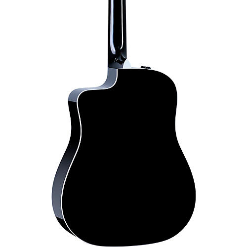Taylor 250ce Plus Dreadnought 12-String Acoustic-Electric Guitar Black