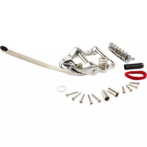 Bigsby B5 Fender Vibrato Kit - Original Fender Logo For Telecaster Guitars Chrome