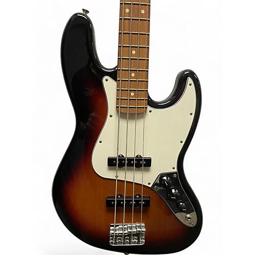 Used Fender Player Jazz Bass 3 Tone Sunburst Electric Bass Guitar 3 Tone Sunburst