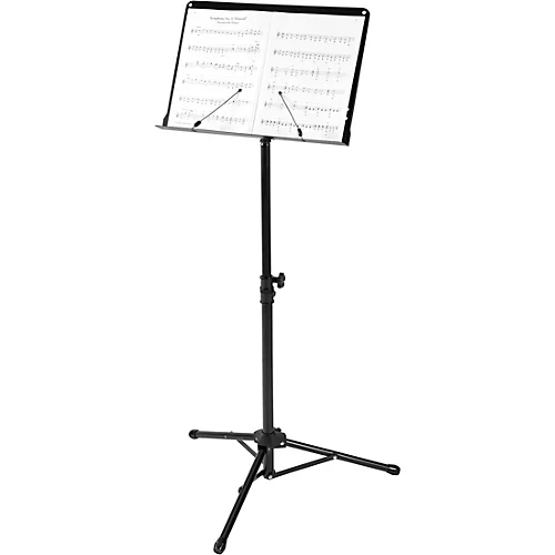 Musician's Gear Tripod Orchestral Music Stand Regular Black - 2 Pack