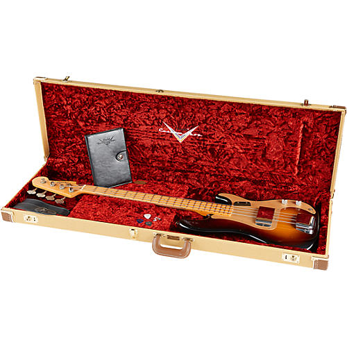 Fender Custom Shop '57 Precision Bass Journeyman Relic Electric Guitar Wide Fade 2-Color Sunburst