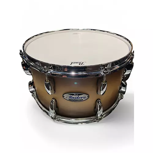 Used Pearl 13X7 Masters Maple Complete Tobacco Sunburst Drum Tobacco Sunburst 198