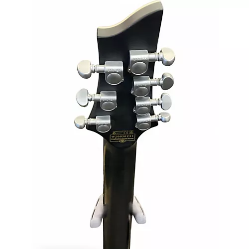 Used Schecter Guitar Research C7 Platinum Trans Black Solid Body Electric Guitar Trans Black