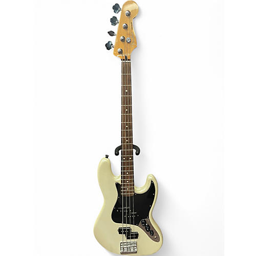 Used Fender Blacktop Jazz Bass WHITE CHROME PEARL Electric Bass Guitar WHITE CHROME PEARL