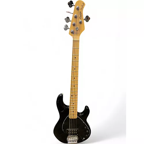 Used Sterling by Music Man SUB SERIES STING RAY 5 Black Electric Bass Guitar Black