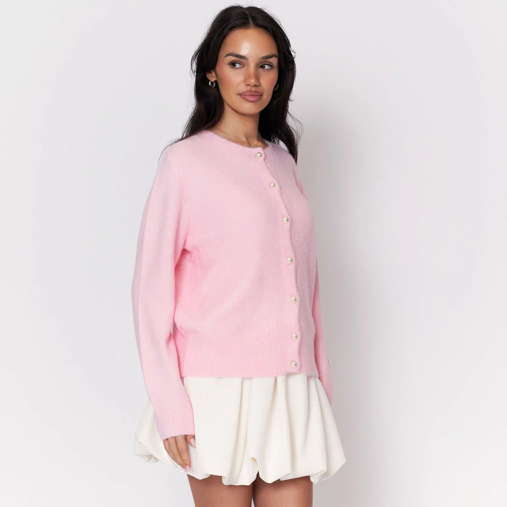Soft Pearl Cardigan