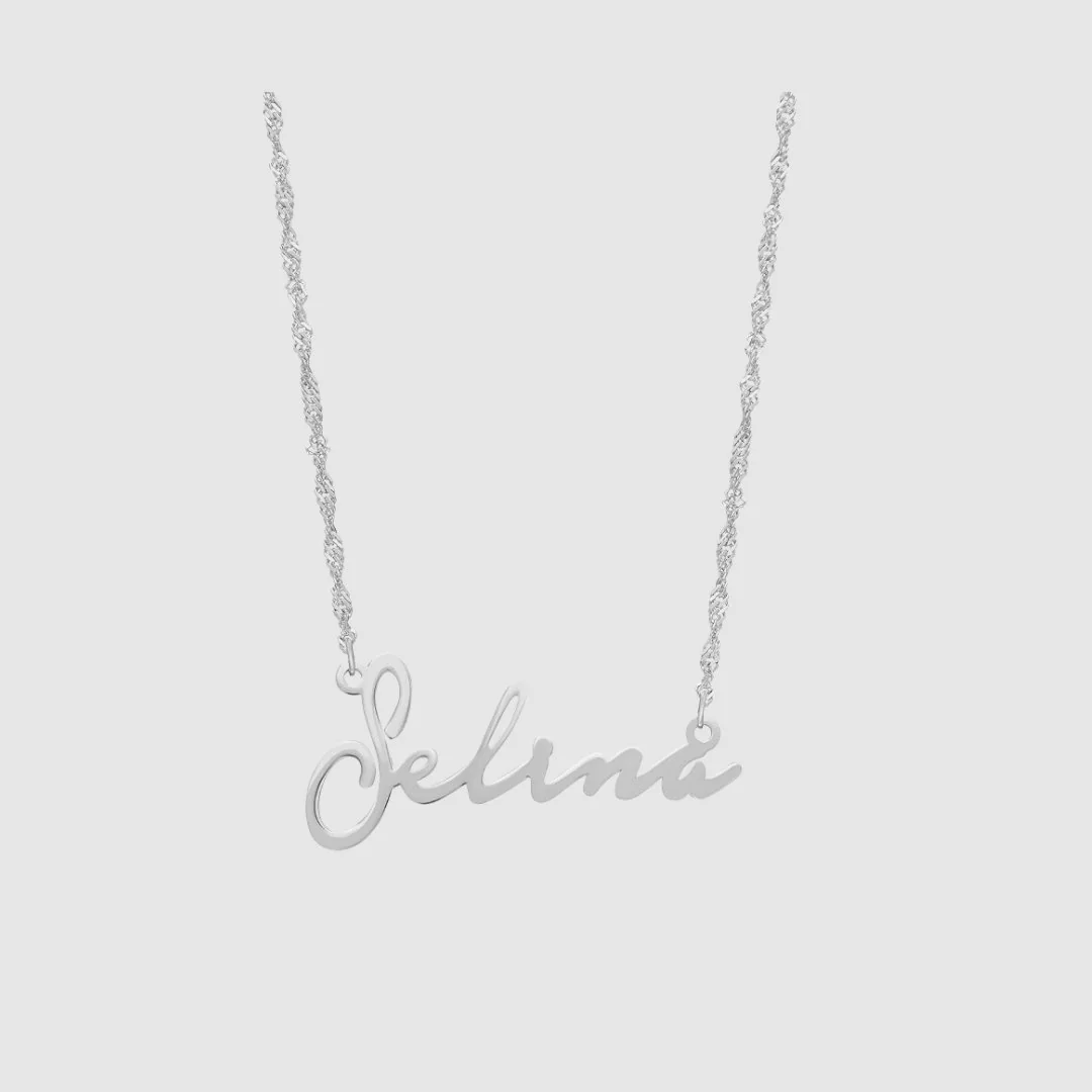 Wave Signatur Namenskette