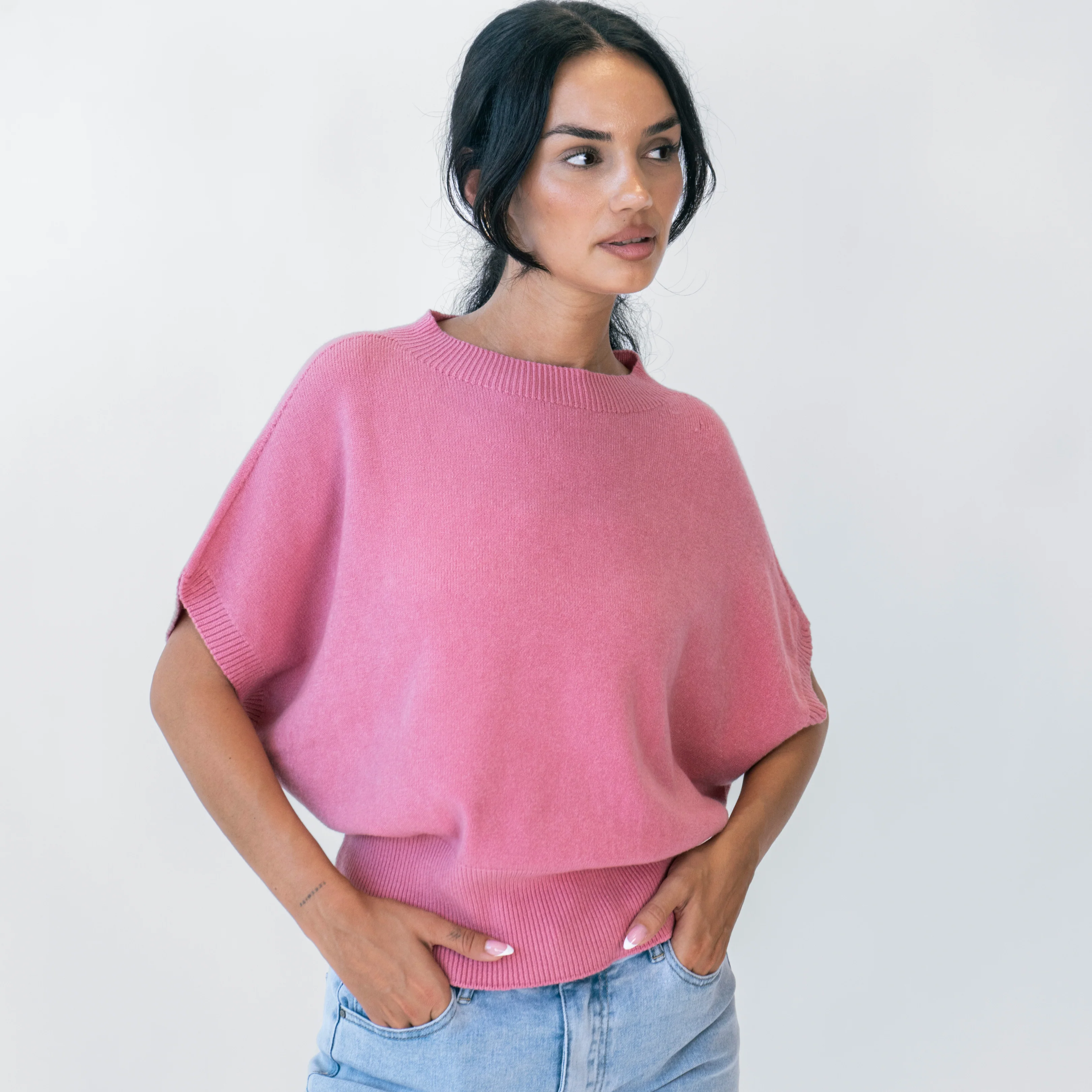 Ärmelloses Knit-Top