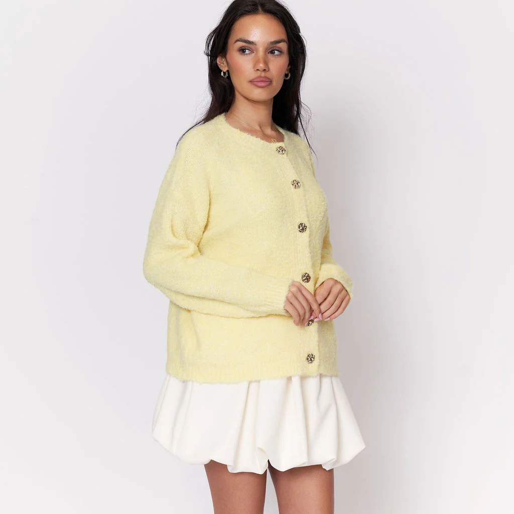 Soft Button Cardigan