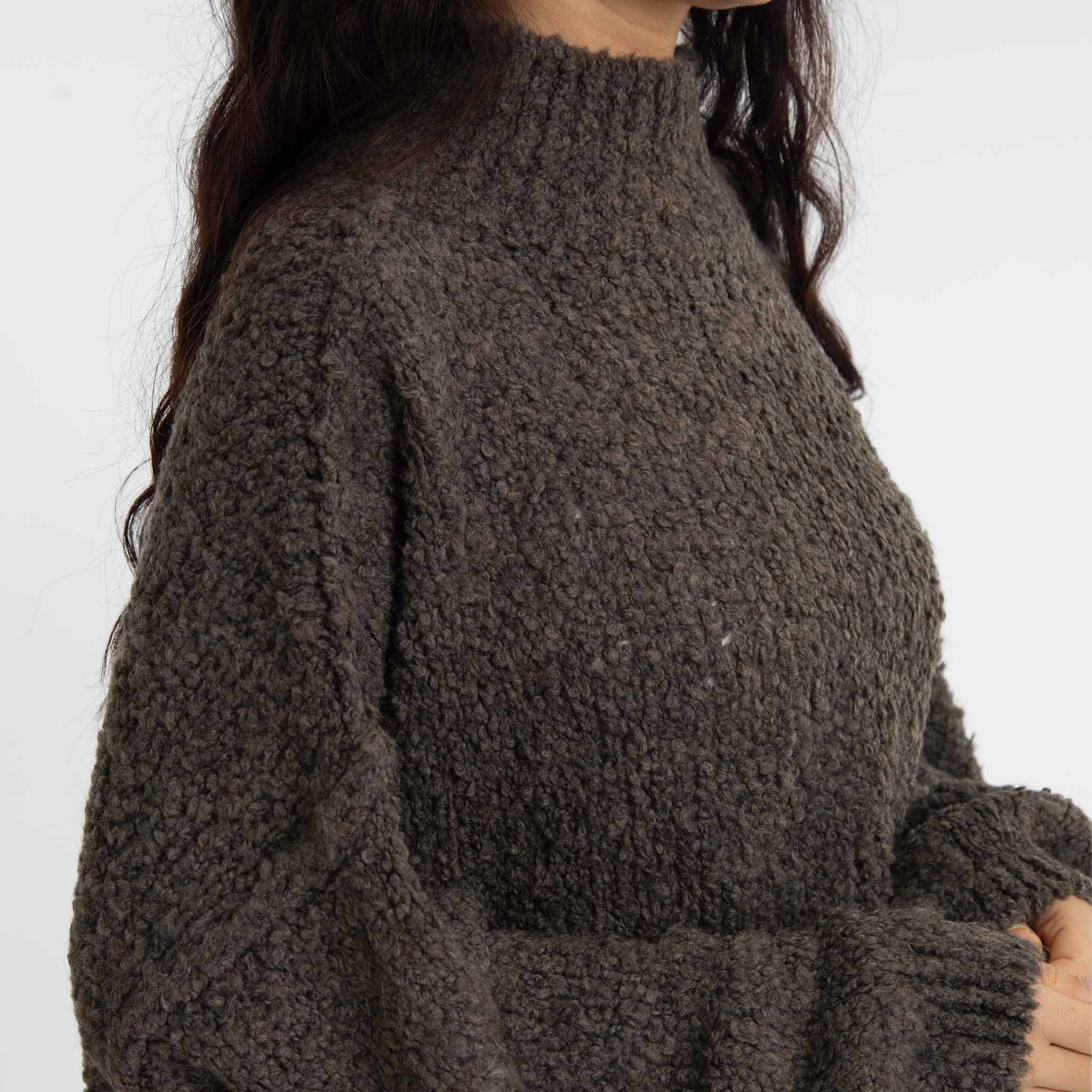 Bouclé Oversize Pullover CasualCozy