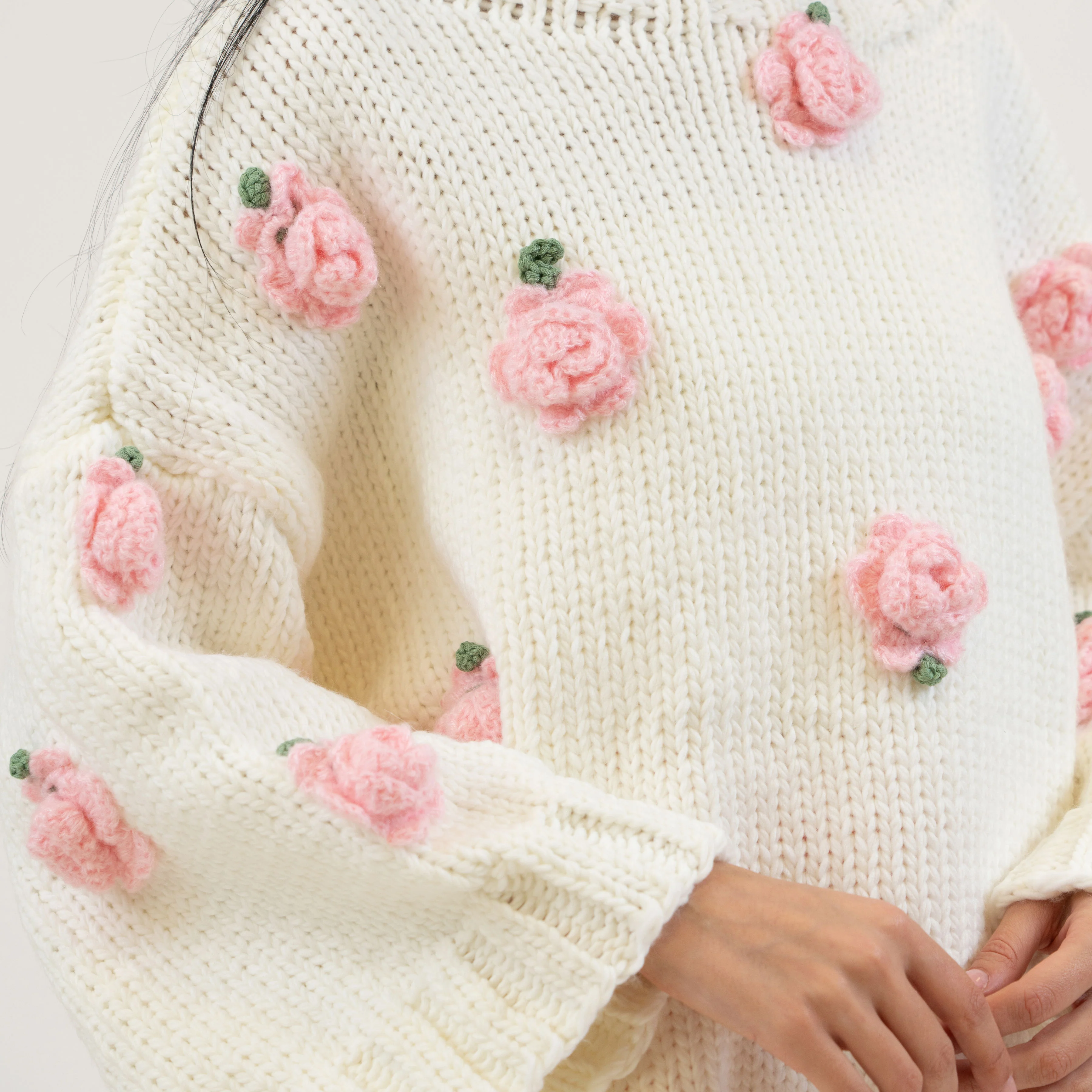 Handmade Rosen Pullover