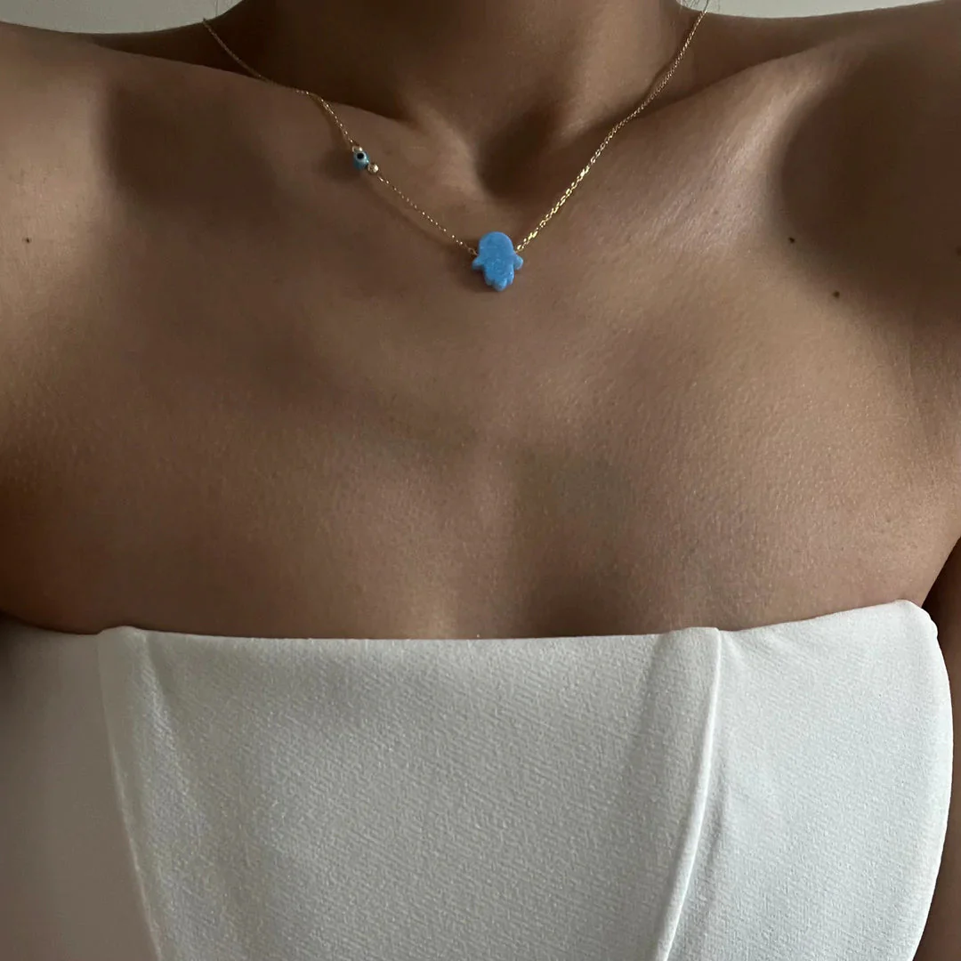 Fatimas Hand Nazar Chain