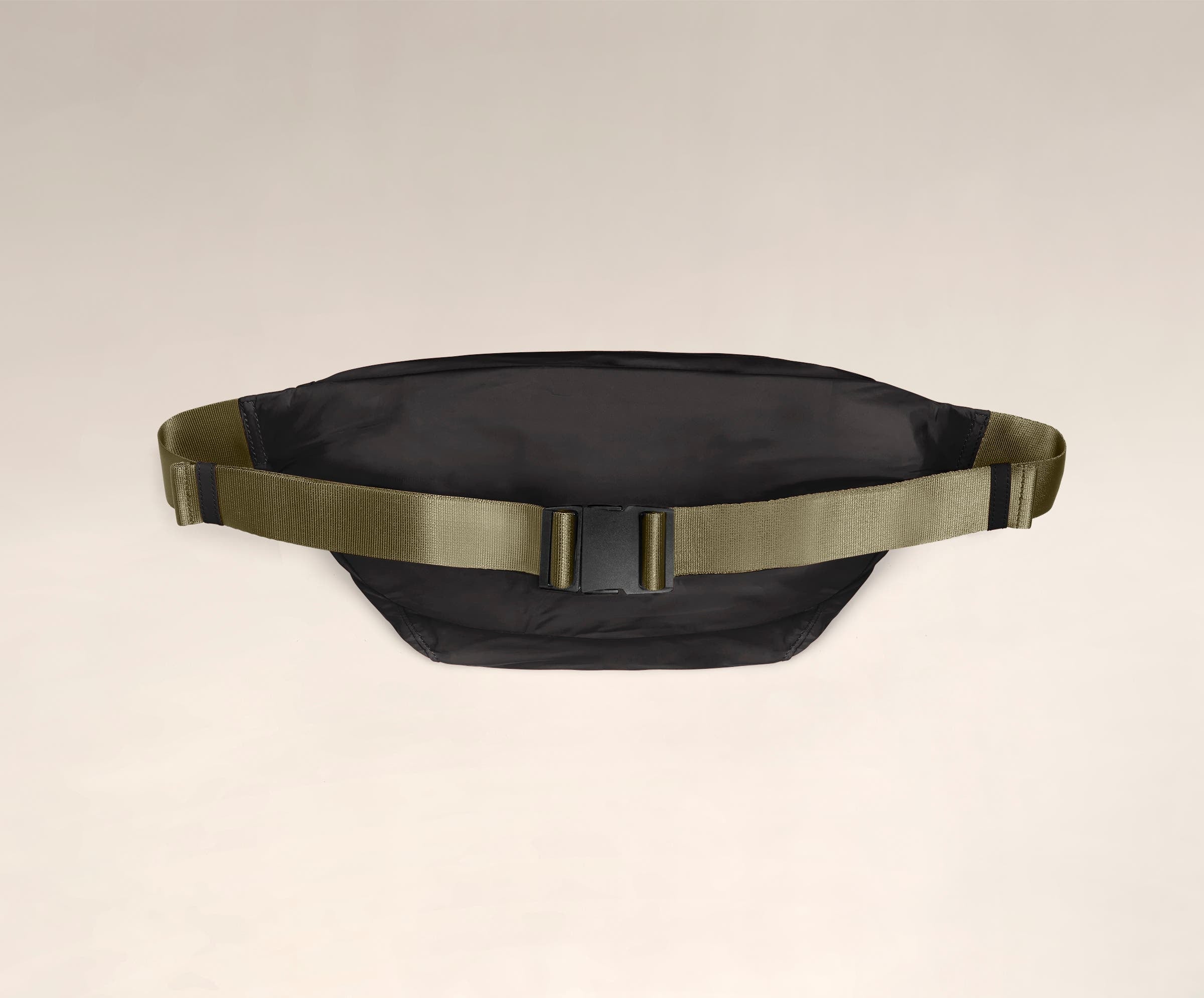 The Packable Sling Bag in Jet Black