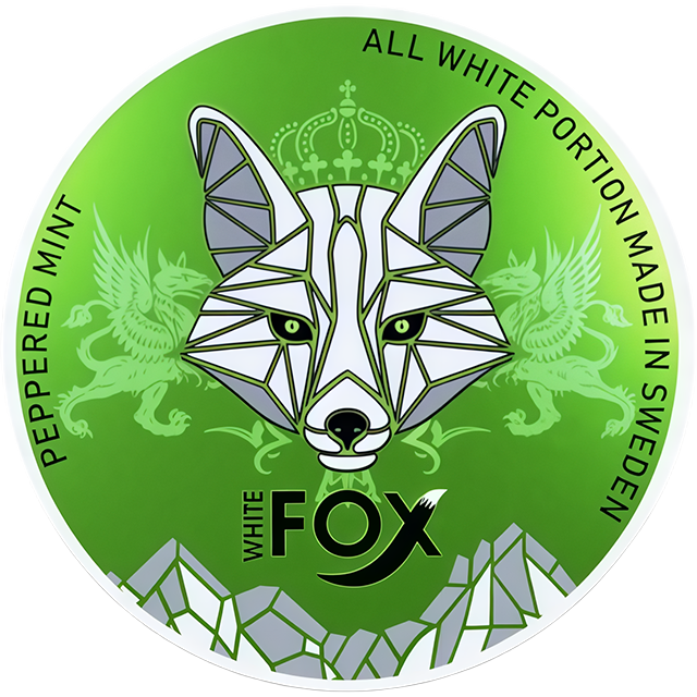 White Fox Peppered Mint 12mg - Joysnus