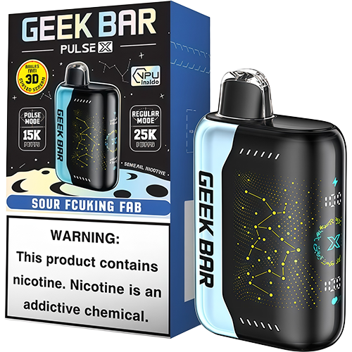 Geek Bar Pulse X 25K Sour Fcuking Fab - Joysnus