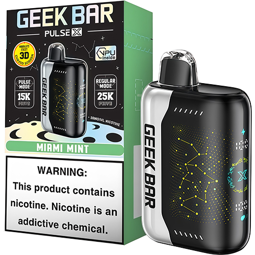 Geek Bar Pulse X 25K Miami Mint - Joysnus