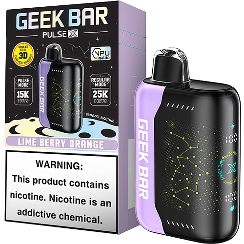 Geek Bar Pulse X 25K Lime Berry Orange - Joysnus