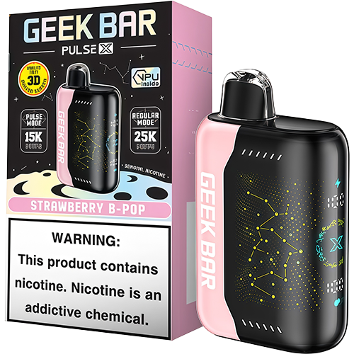 Geek Bar Pulse X 25K Strawberry B-pop - Joysnus